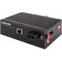 Intellinet Industrial Fast Ethernet Meediumimuundur, 100Base-TX 100Base-FX (SC) Single-mode, 20 km, IP40 kaitsega metallkorpus, DIN-liistule paigaldatav