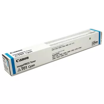Tooner Originaal Canon T01C 8067B001 5000 lehekülge Tsüaan