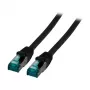 EFB-Elektronik RJ45 patch-kaabel Cat.6A S/FTP LSZH must 0,25m Tootja: EFB Elektronik (MK6001.0,25B)