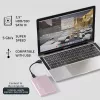 Korpus 2,5-tollisele SSD/HDD kettale, SATA, USB 3.0, 2 TB