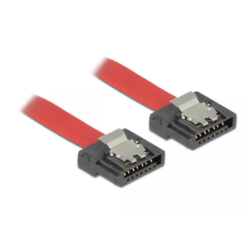 SATA-kaabel DeLOCK 0,3 m SATA III 7 kontaktiga punane