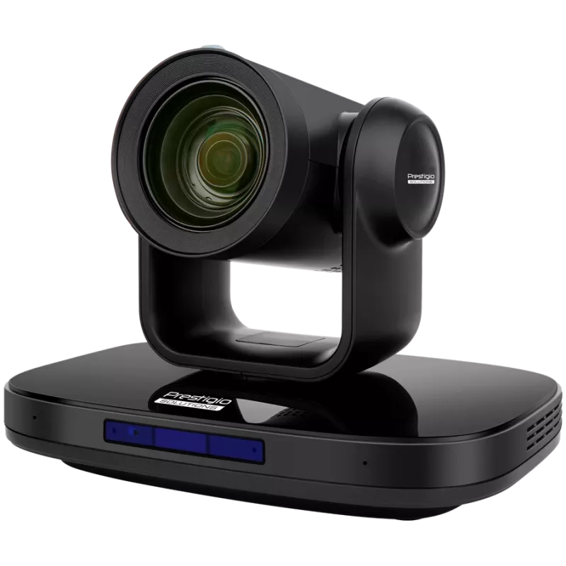 Prestigio videokonverentsi 4K PTZ-kaamera Alpha — 4K UHD, 8,4 MP, PTZ, AI, PoE, HDMI 2.0/USB 3.0/RJ45/3G-SDI (mikrofonita)