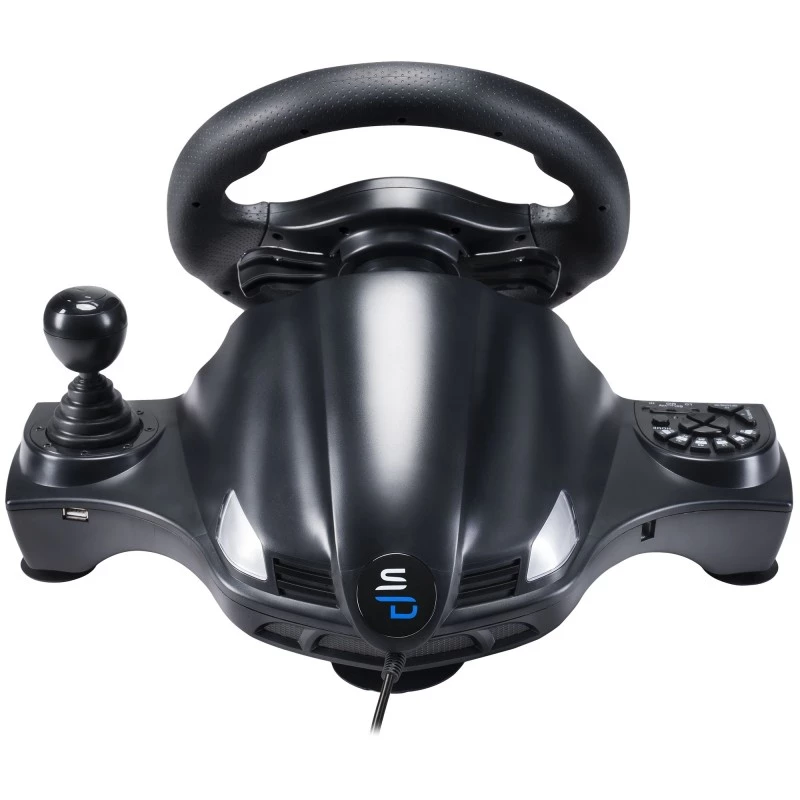 Rool + pedaalid Subsonic SA5156-NG 270° pöördenurk USB Must