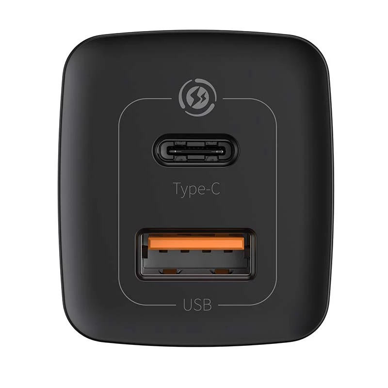 Baseus CCGAN2L-B01 mobiilseadme laadija Universaalne Must AC Kiirlaadimine Siseruumides