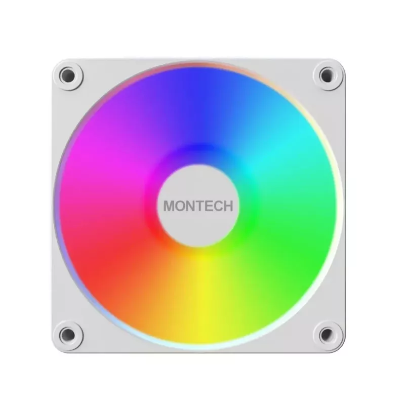 Montech GF120 V2 ARGB arvutikorpuse ventilaatorimoodul 12 cm valge 1 tk