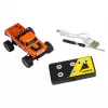 Kaugjuhitav Monster Truck Amewi DieCast 1:64 RTR Oranž, survevalatud kere, sõiduvalmis