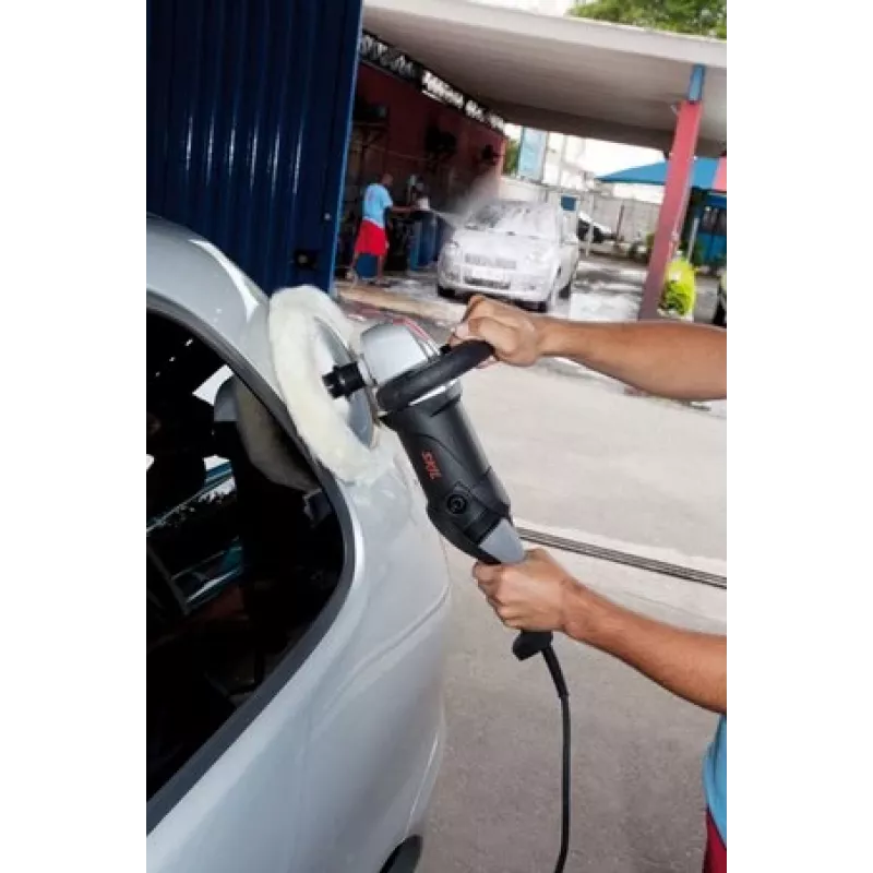 Põrandapoleerija SKIL 9955 MA, 1300 W, 3600 p/min, 4 m juhe, 2,9 kg, hõbedane