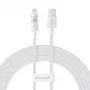 Baseus Gem USB to IP 2.4A kiirlaadimiskaabel 2 m valge