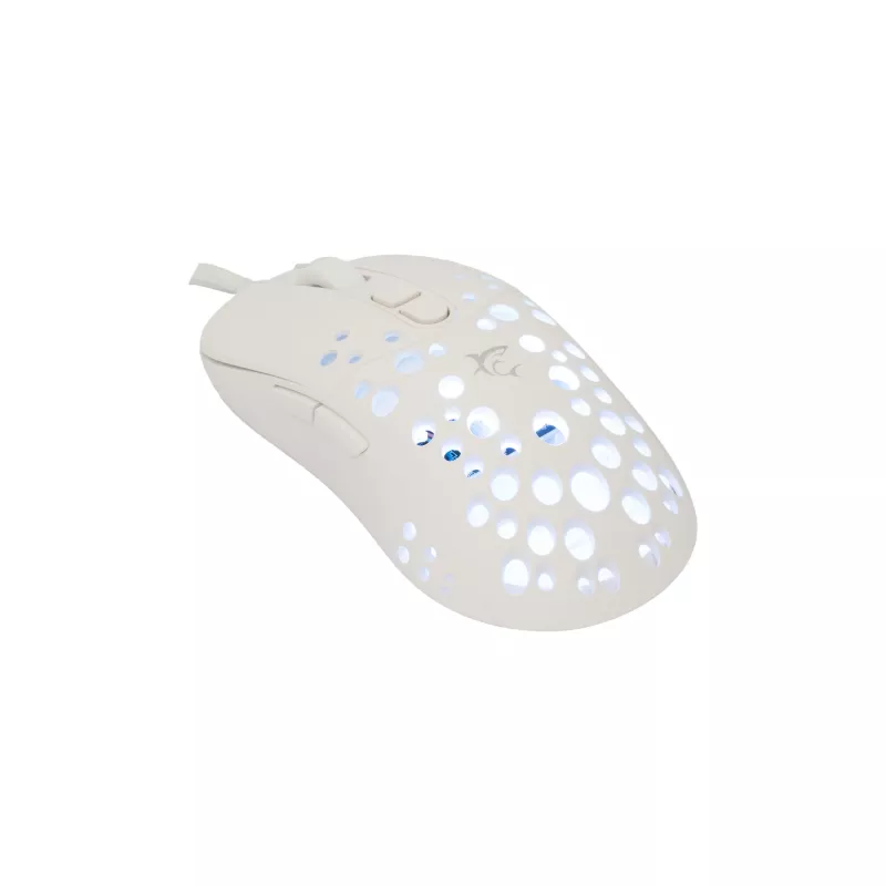 Hiir White Shark GM-9004 Tristan-2 Valge RGB USB