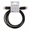 DisplayPort-kaabel SAVIO CL-136, DisplayPort, isane–isane, 2 m, DP 1.2, kullatud kontaktid, must