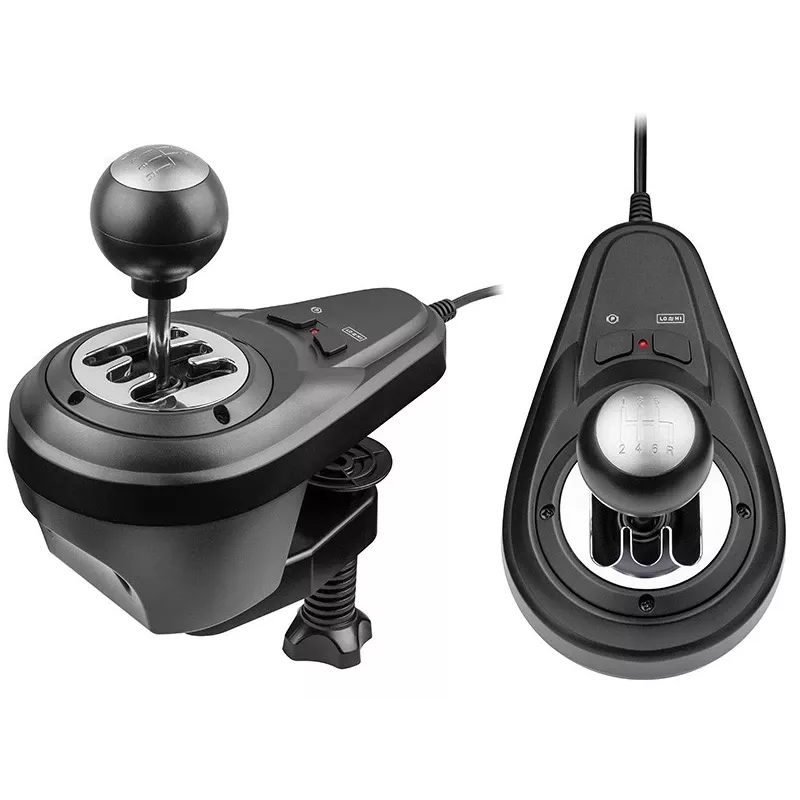 Manuaalkäigukasti vahetaja TRACER TRAJOY47345 — juhtmega 6-ühes simracing-kontroller, 1,8 m kaabel, must, ergonoomiline libisemiskindel käepide, 270° pöörlemine