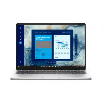 DELL Pro 16 PC16250 Intel Core Ultra 5 235U sülearvuti 40,6 cm (16 tolli) Full HD+ 16 GB DDR5-SDRAM 512 GB SSD Wi-Fi 6E (802.11ax) Windows 11 Pro Saksa Plaatina