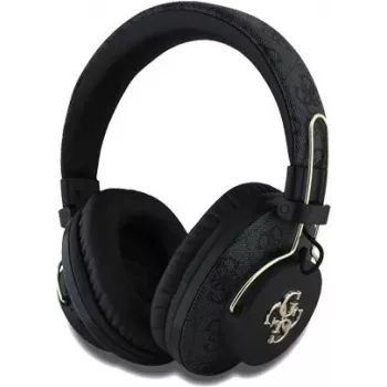 GUESS Wireless Bluetooth Headset 4G Metal Logo Must, GUBHS72P4FC4MK, Universal (GUBHS72P4FC4MK)