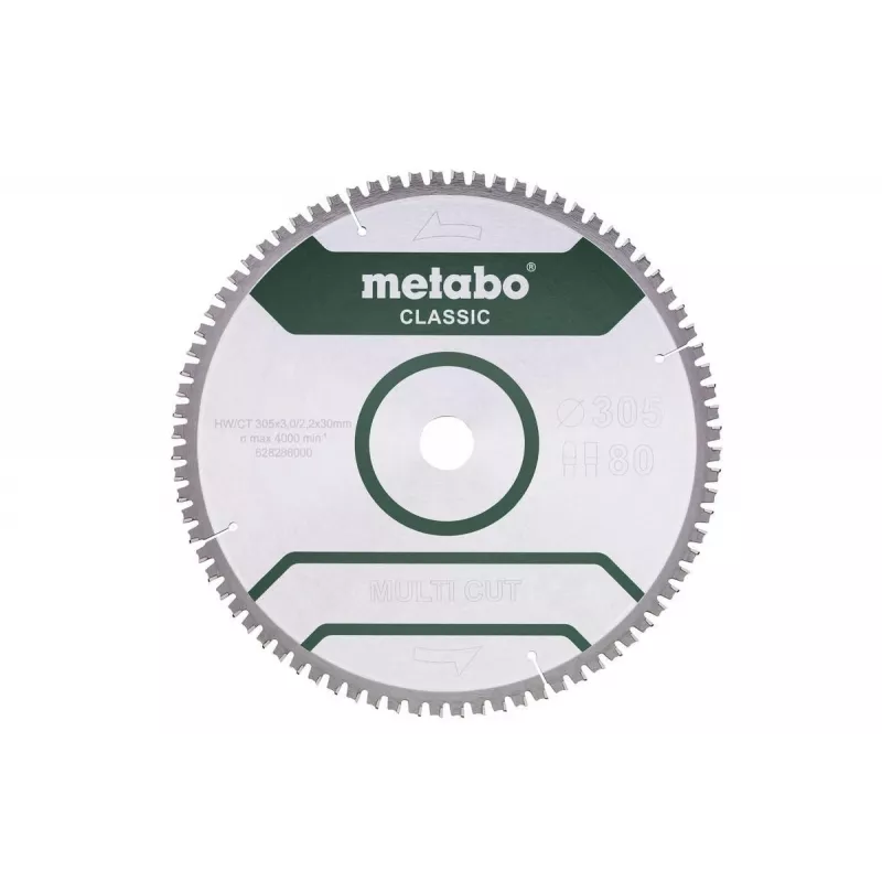 Ketassaag tera Metabo 628286000 30,5 cm