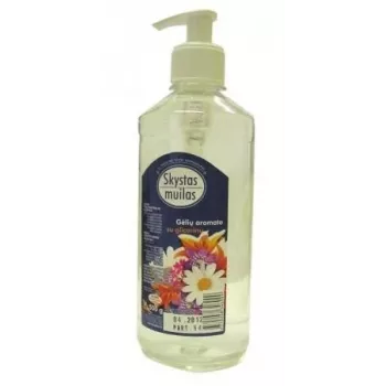 Seep, vedel, glütseriiniga, lillelõhnaga (värvaineteta), dosaatoriga, 500ml