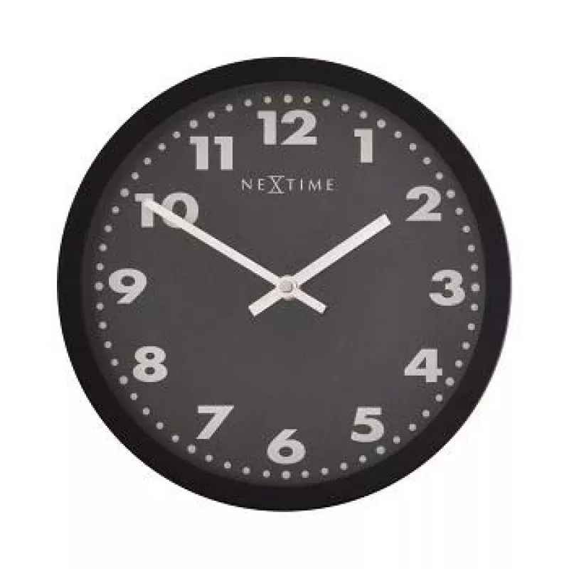 NeXtime kell 2906ma Mercure, Ø 25 cm, sein, must