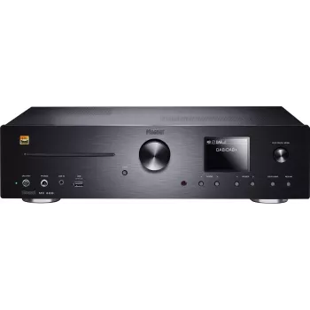 Stereovastuvõtja Magnat MC 400 — 2.0 kanalit, 40 W kanali kohta, CD-mängija, Wi‑Fi, Bluetooth, DAB/FM, Ethernet (must)