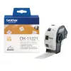 Brother DK-11221 (DK11221) ruudukujulised sildid, must valgel, 23 mm, 1000 silti rullis