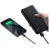 Akupank usams PB83 10000 mAh PD 2×USB-A USB-C valge