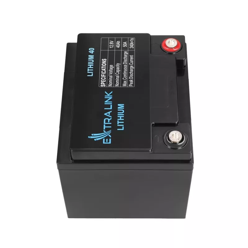 Extralink akumulaator LiFePO4 40AH 12.8V BMS-akuga 40000 mAh