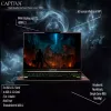 Captiva Highend Gaming I95-052GE sülearvuti, 16" WQXGA, Intel Core i7-14650HX, 32 GB, 1 TB SSD, NVIDIA GeForce RTX 5070, Windows 11