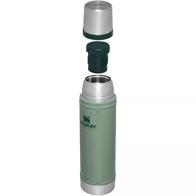 Termos STANLEY The Legendary Classic Bottle 0.6L roheline – vaakumisolatsiooniga termospudel, 600 ml