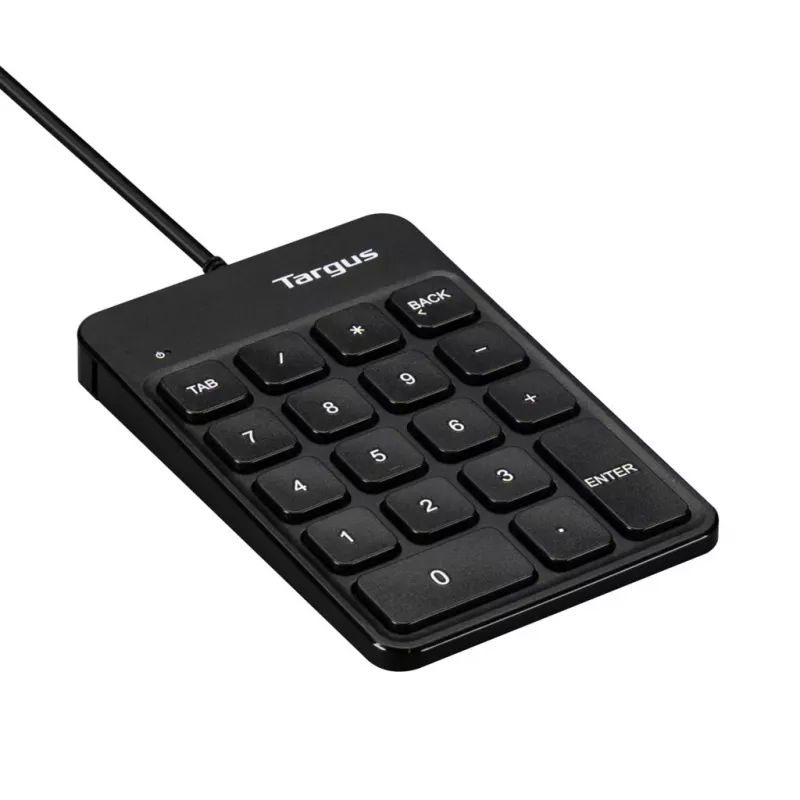 Targus AKP13GL numbriklaviatuur Universaalne USB Must