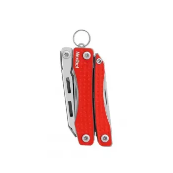 Multi-tööriist Nextool NE20051 10-ühes kompaktne multi-tööriist, roostevaba teras, punane, 78 g, 6,2 cm kokkuvolditult