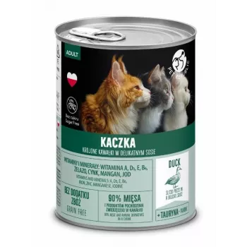 Märg kassitoit PetRepublic PET REPUBLIC Adult Duck 400 g, teraviljavaba, ühe proteiiniga