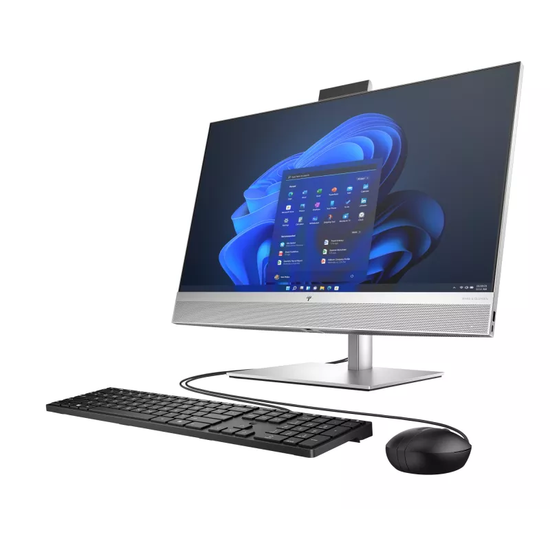 HP Elite 870 G9 AIO All-in-One - i5-14500, 16GB, 512GB SSD, WiFi, 27 QHD Non-Touch AG, kõrgusreguleeritav, USB-hiir, Win 11 Pro, 3 aastat