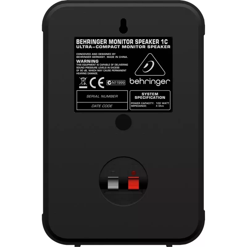 2-suunaline kõlar Behringer 1C-BK 100 W