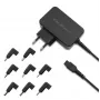 Toiteadapter QOLTEC Universal 30W 8 vahetatava pistikuga