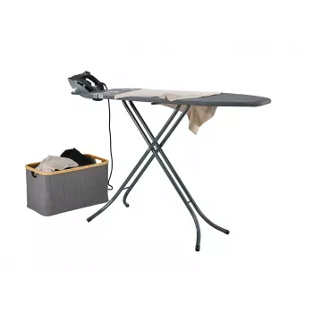 Täissuuruses triikimislaud Leifheit 72486 — laud 1200 x 380 mm, kõrgus 690–880 mm, kaal 4,6 kg