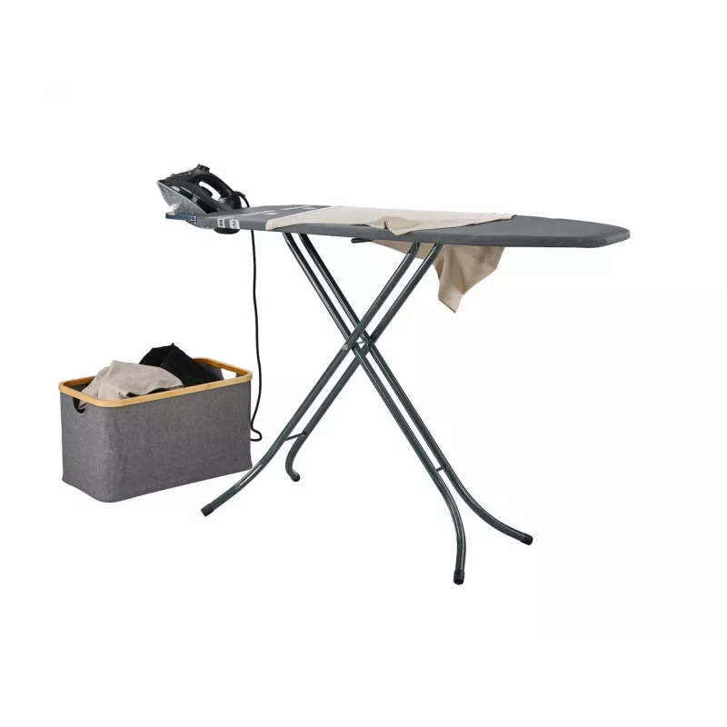 Täissuuruses triikimislaud Leifheit 72486 — laud 1200 x 380 mm, kõrgus 690–880 mm, kaal 4,6 kg