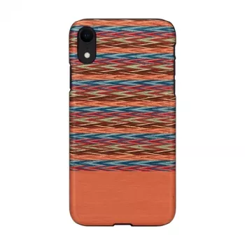 Nutitelefoniümbris mehele ja puidust iPhone XR-ile — Browny Check Must kaitsev tagakaas