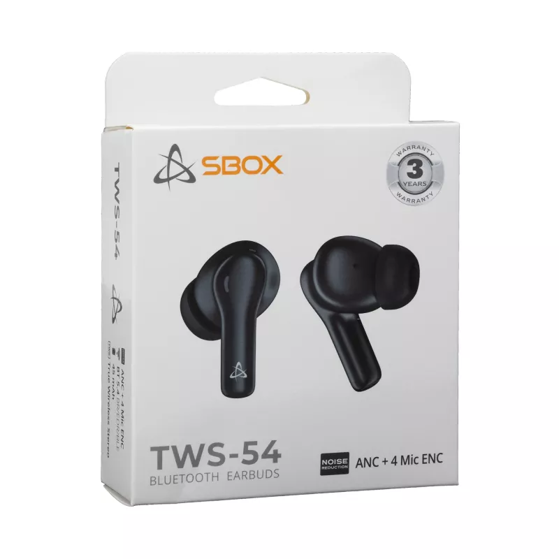 Kõrvaklapid SBOX EB-TWS54 Must