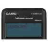Teaduslik kalkulaator CASIO FX-82ES PLUS-2 taskuformaadis — 252 funktsiooni, punktmaatriksiga 12-kohaline ekraan, patareitoide (AAA), must