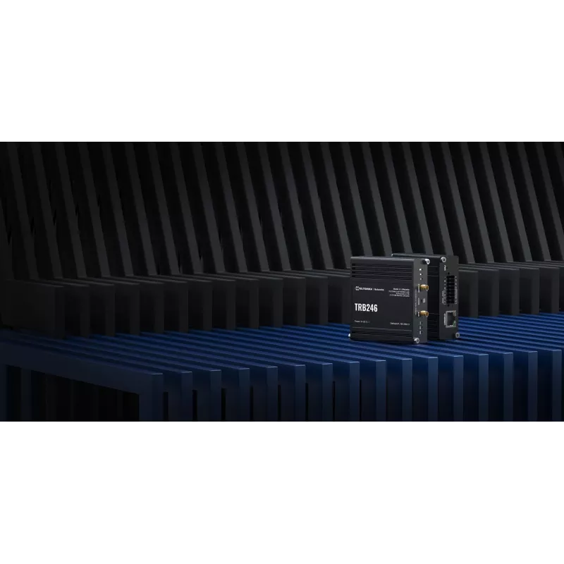 Teltonika tööstusruuter, IoT LTE lüüs TRB246 Cat 4, 1x RJ45 100Mb/s, IP30