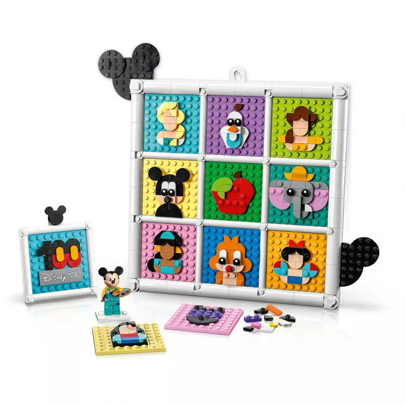 LEGO Disney Classic 43221 100 aastat ikoonilisi Disney animatsioone