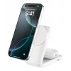 Belkin UltraCharge 25W Qi2 2-ühes kokkupandav juhtmevaba laadimisalus, valge (WIZ038KQWH)