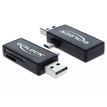 Kaardilugeja DeLOCK 91731 USB 2.0 Must