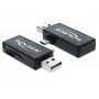 Kaardilugeja DeLOCK 91731 USB 2.0 Must