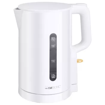 Elektriline veekeetja CLATRONIC WK 3835 — 1,7 L, 2200 W, valge
