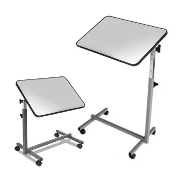 Öökapp HERDEGEN EASY mudel 421000 — kompaktne öölaud, reguleeritav kõrgus 70–105 cm, lauaplaat 600×400 mm, kalle 0–90°, 4 lukustatavat ratast, maksimaalne koormus 10 kg