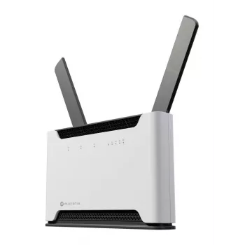 Juhtmevaba ruuter MikroTik Chateau PRO ax — kaheribaline 2,4/5 GHz, 3548 Mbit/s, PoE, 5x LAN, 2 välist antenni, hall/valge