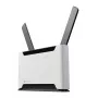 Juhtmevaba ruuter MikroTik Chateau PRO ax — kaheribaline 2,4/5 GHz, 3548 Mbit/s, PoE, 5x LAN, 2 välist antenni, hall/valge
