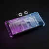 Vedelikjahutusplokk Alphacool Core RX 9070 XT Swift+ Transparent Chrome GPU-le