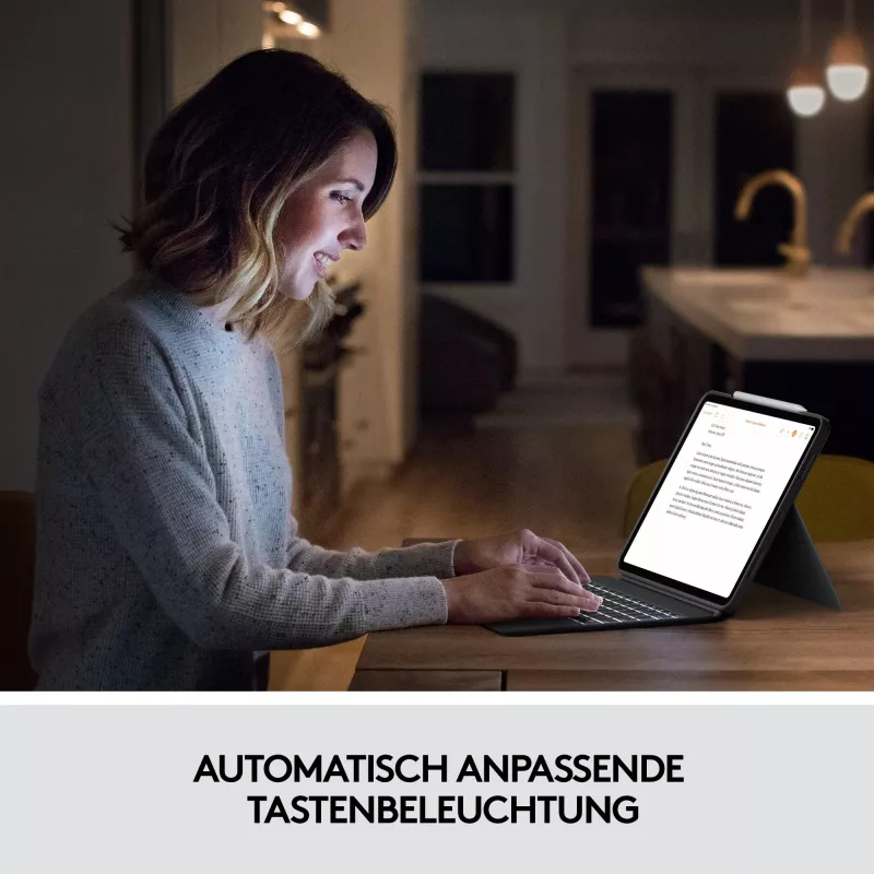 Korpuse ja klaviatuuri komplekt Combo Touch US iPad Pro 11 1,2,3 Gen hall