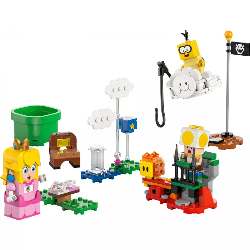 LEGO 71441 Super Mario interaktiivne LEGO Peach kujukese komplekt, ühildub LEGO süsteemiga