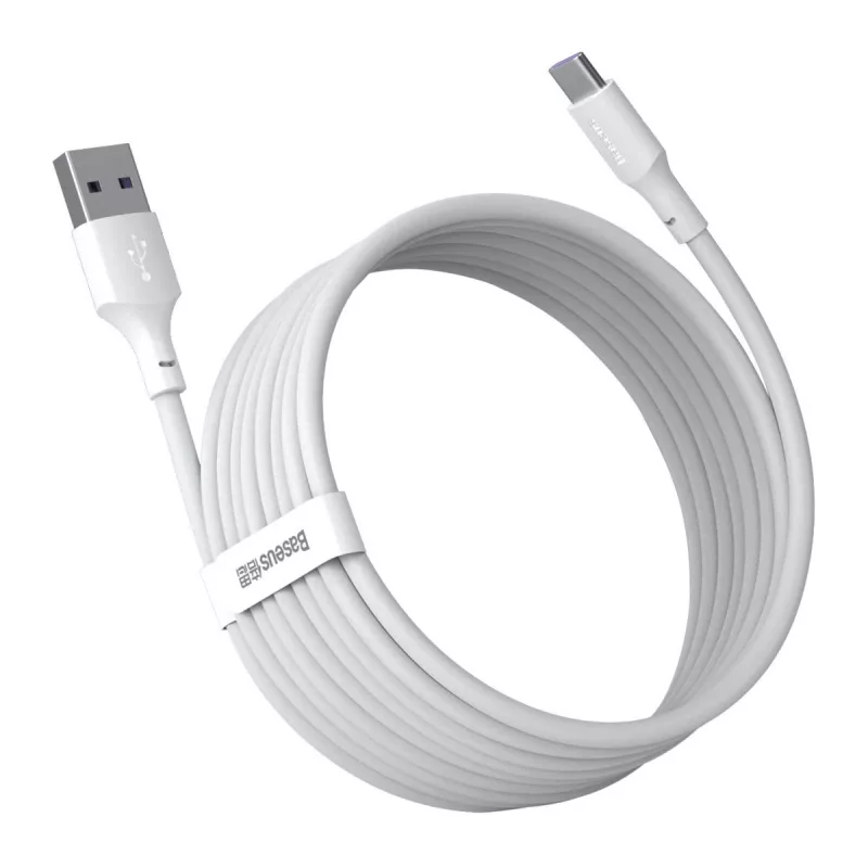 USB-kaabel Baseus TZCATZJ-02 1,5 m USB A USB C valge